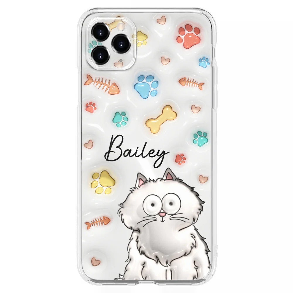 My Lovely Fur Babies Ver Pet - Personalized Custom 3D Inflated Effect Phone Case - Image 9