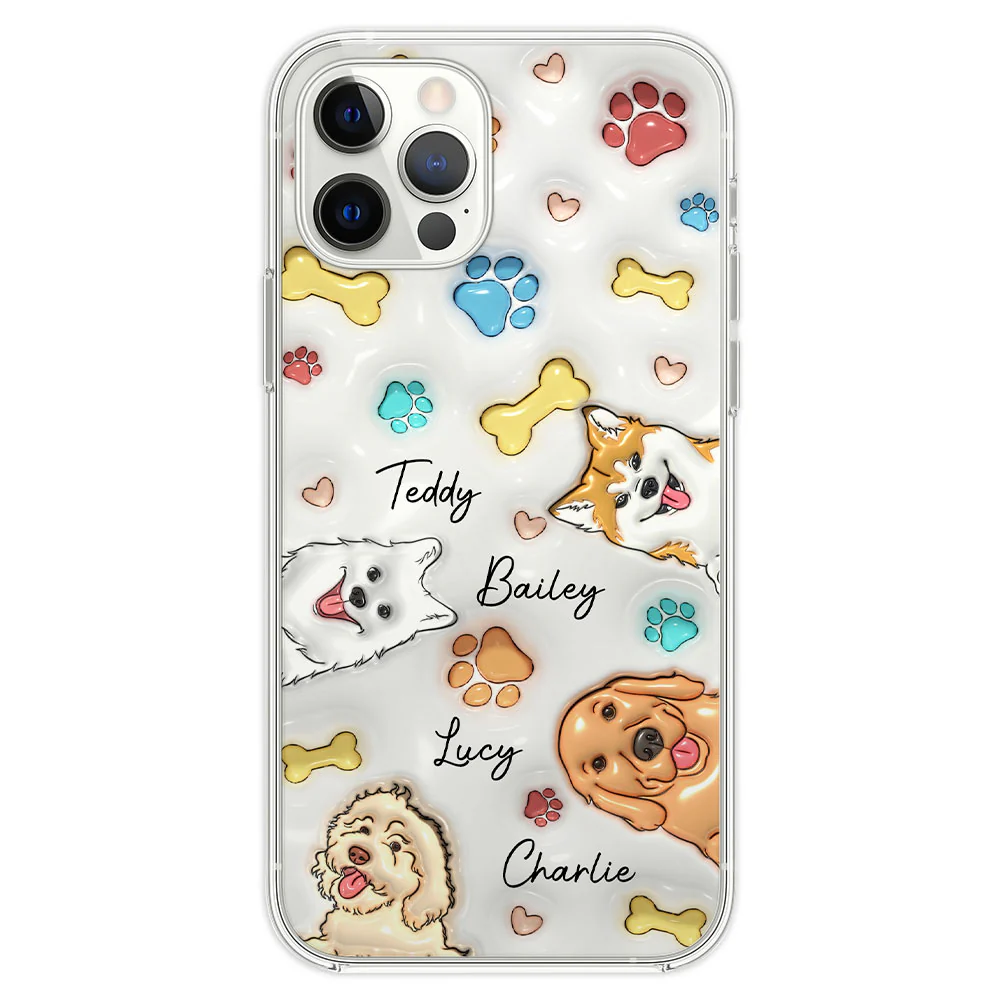 My Lovely Fur Baby - Personalized Custom 3D Inflated Effect Phone Case