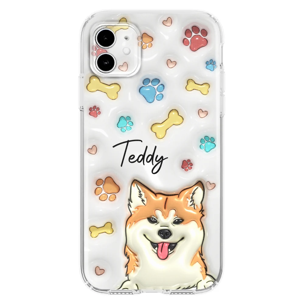 My Lovely Fur Baby - Personalized Custom 3D Inflated Effect Phone Case - Image 10