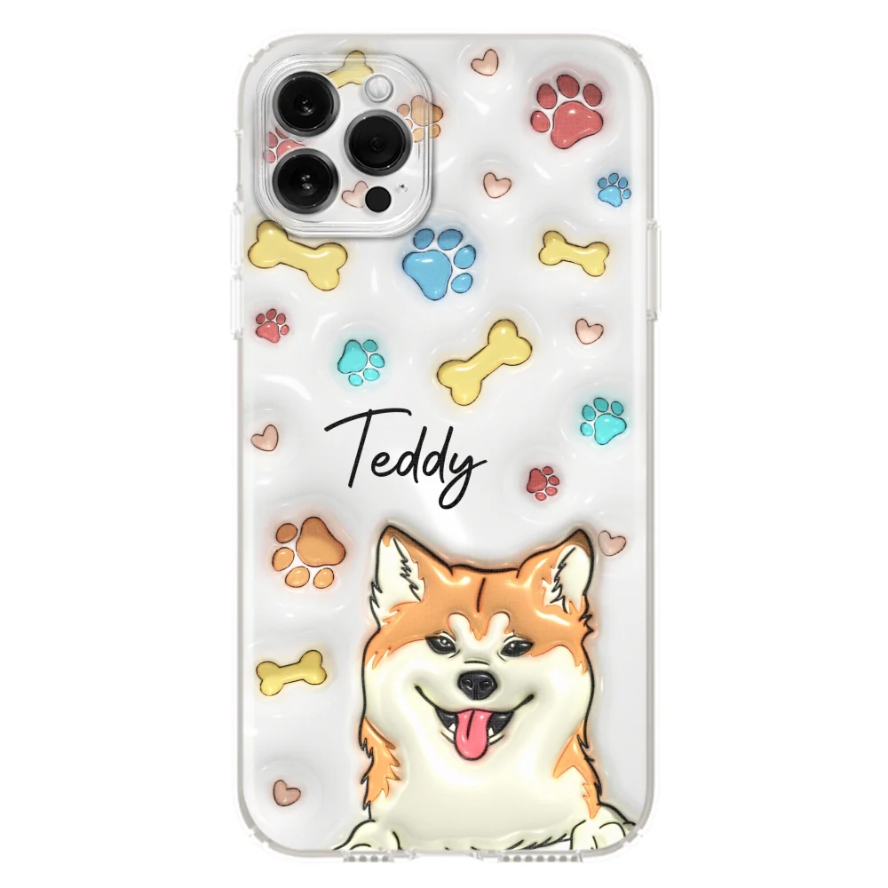 My Lovely Fur Baby - Personalized Custom 3D Inflated Effect Phone Case - Image 12