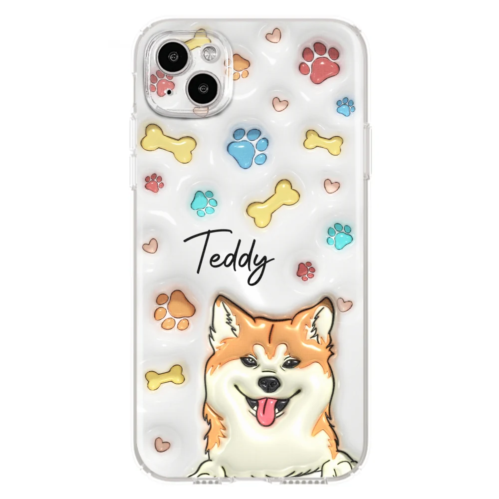 My Lovely Fur Baby - Personalized Custom 3D Inflated Effect Phone Case - Image 13