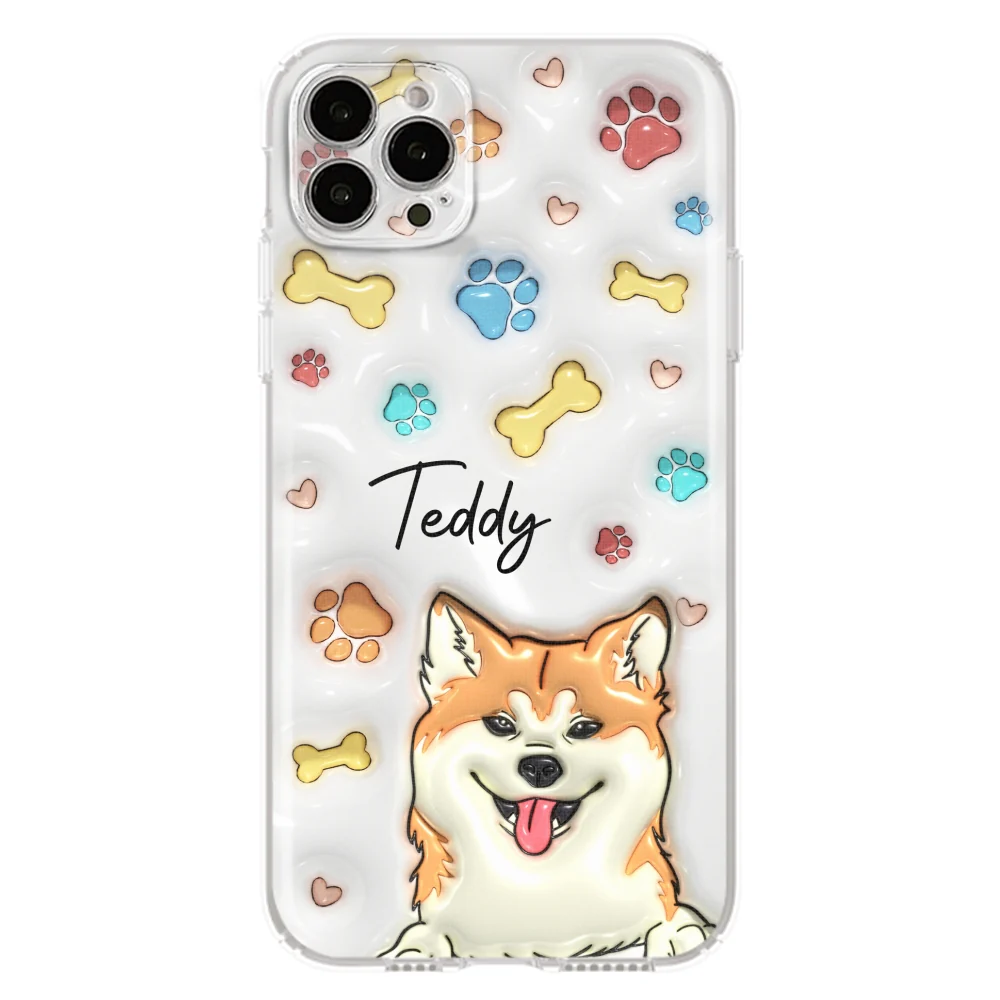 My Lovely Fur Baby - Personalized Custom 3D Inflated Effect Phone Case - Image 15