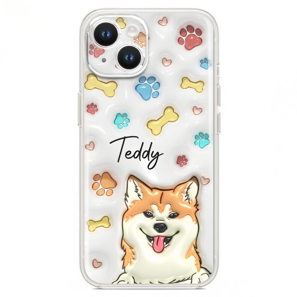 My Lovely Fur Baby - Personalized Custom 3D Inflated Effect Phone Case - Image 16