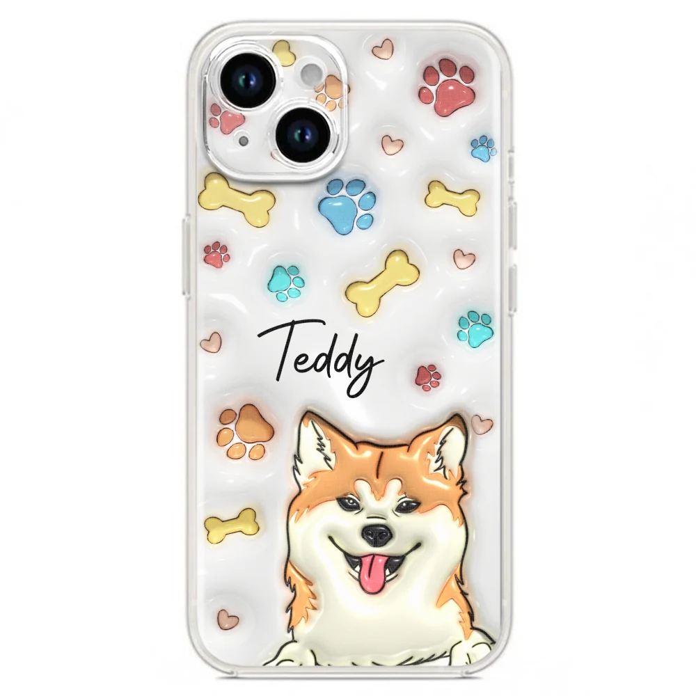 My Lovely Fur Baby - Personalized Custom 3D Inflated Effect Phone Case - Image 17