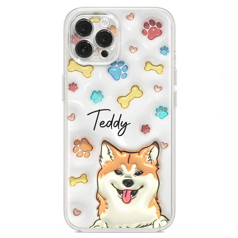 My Lovely Fur Baby - Personalized Custom 3D Inflated Effect Phone Case - Image 18