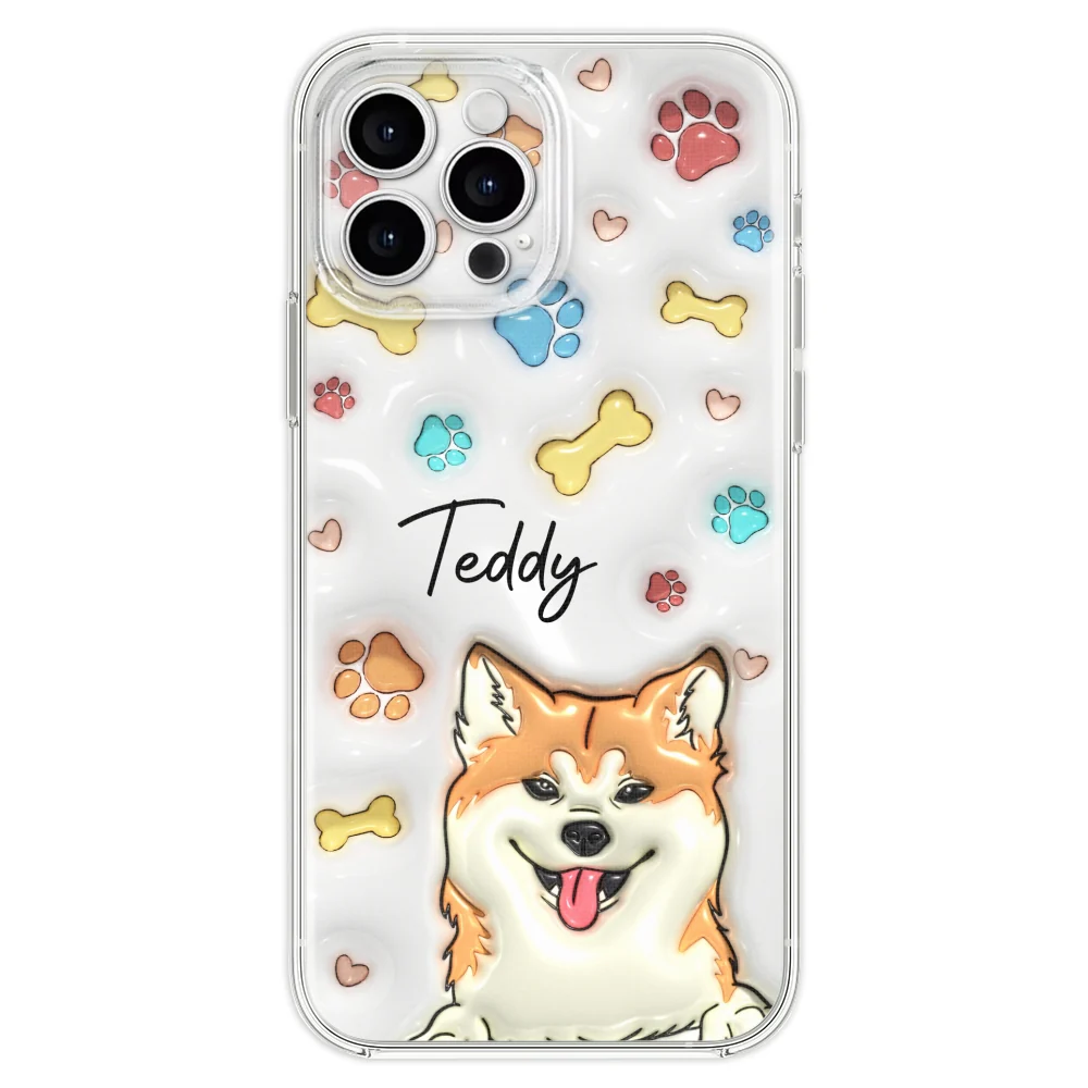 My Lovely Fur Baby - Personalized Custom 3D Inflated Effect Phone Case - Image 21