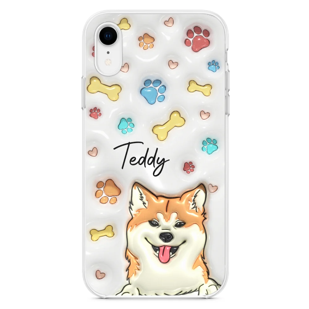 My Lovely Fur Baby - Personalized Custom 3D Inflated Effect Phone Case - Image 22