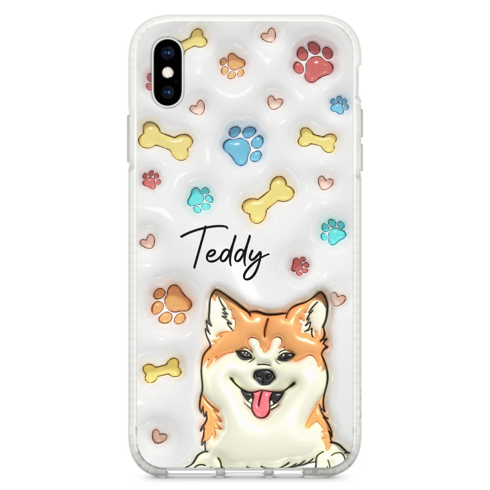 My Lovely Fur Baby - Personalized Custom 3D Inflated Effect Phone Case - Image 23