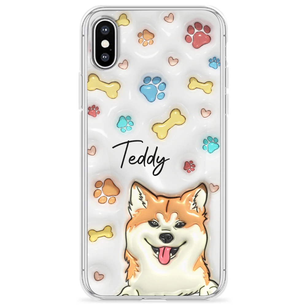 My Lovely Fur Baby - Personalized Custom 3D Inflated Effect Phone Case - Image 24