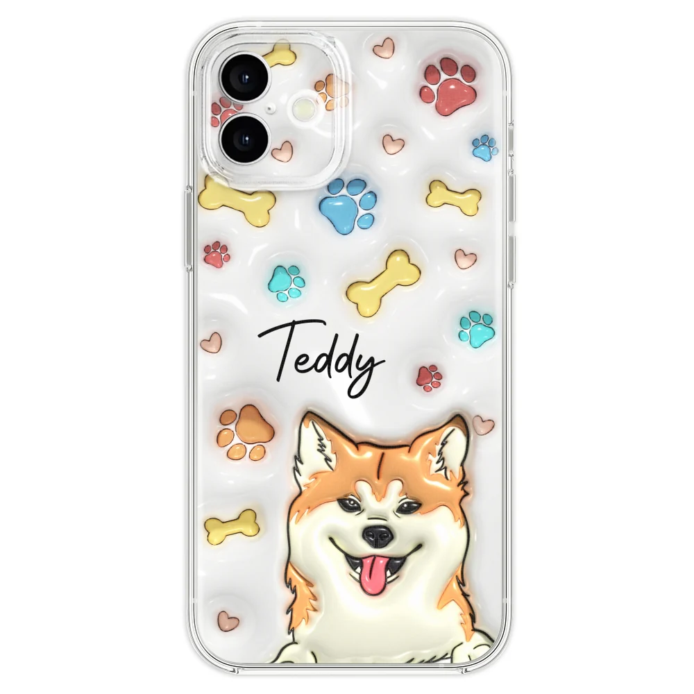 My Lovely Fur Baby - Personalized Custom 3D Inflated Effect Phone Case - Image 27