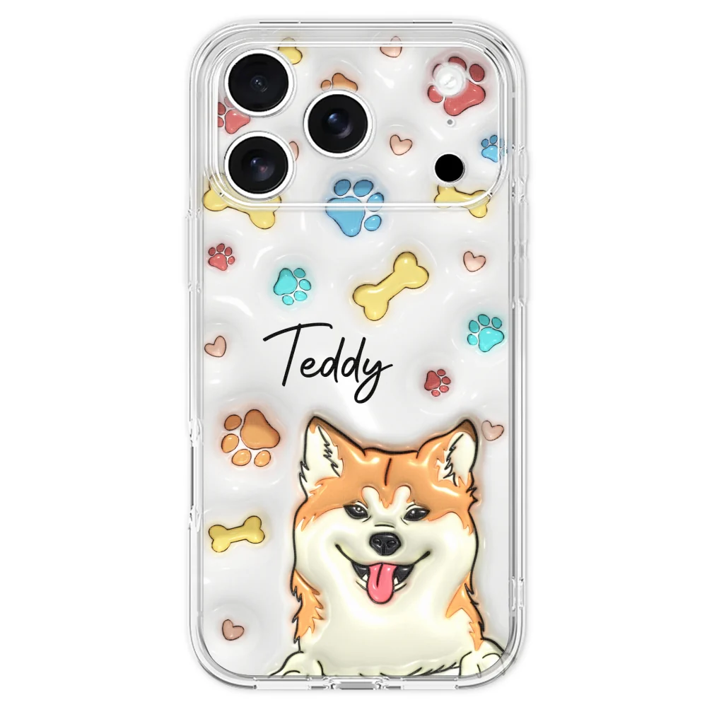 My Lovely Fur Baby - Personalized Custom 3D Inflated Effect Phone Case - Image 29