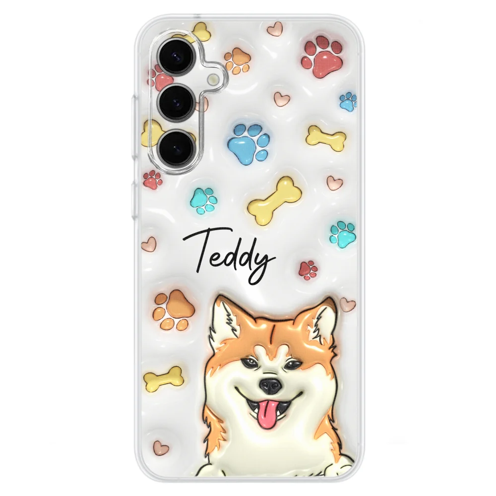 My Lovely Fur Baby - Personalized Custom 3D Inflated Effect Phone Case - Image 33
