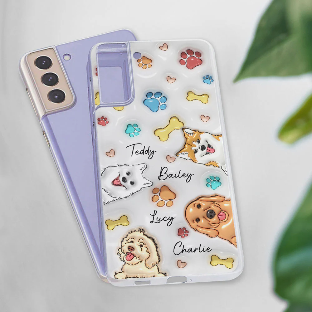 My Lovely Fur Baby - Personalized Custom 3D Inflated Effect Phone Case - Image 4