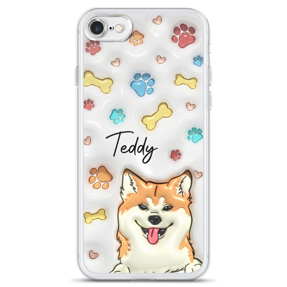 My Lovely Fur Baby - Personalized Custom 3D Inflated Effect Phone Case - Image 5