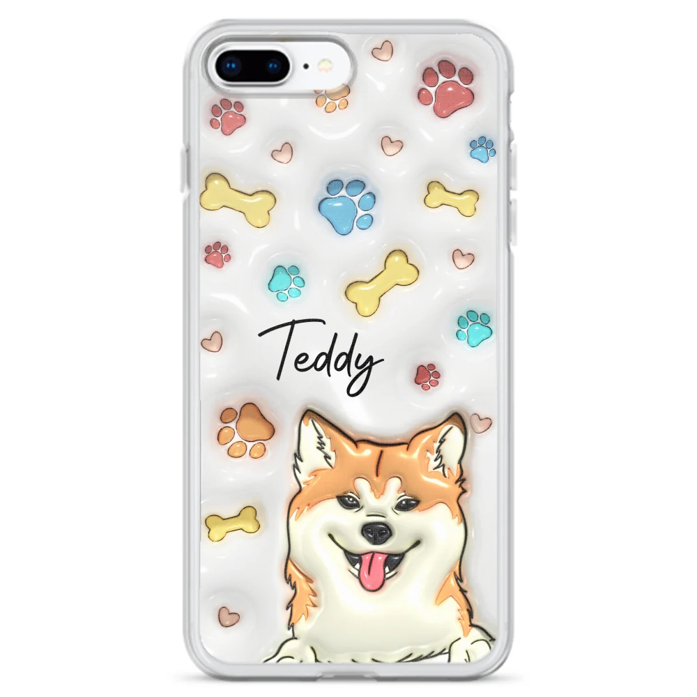 My Lovely Fur Baby - Personalized Custom 3D Inflated Effect Phone Case - Image 6