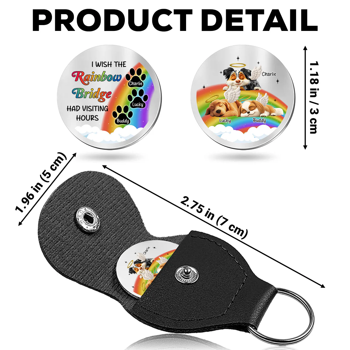 My New Wings - Personalized Custom Pocket Hug - Image 5