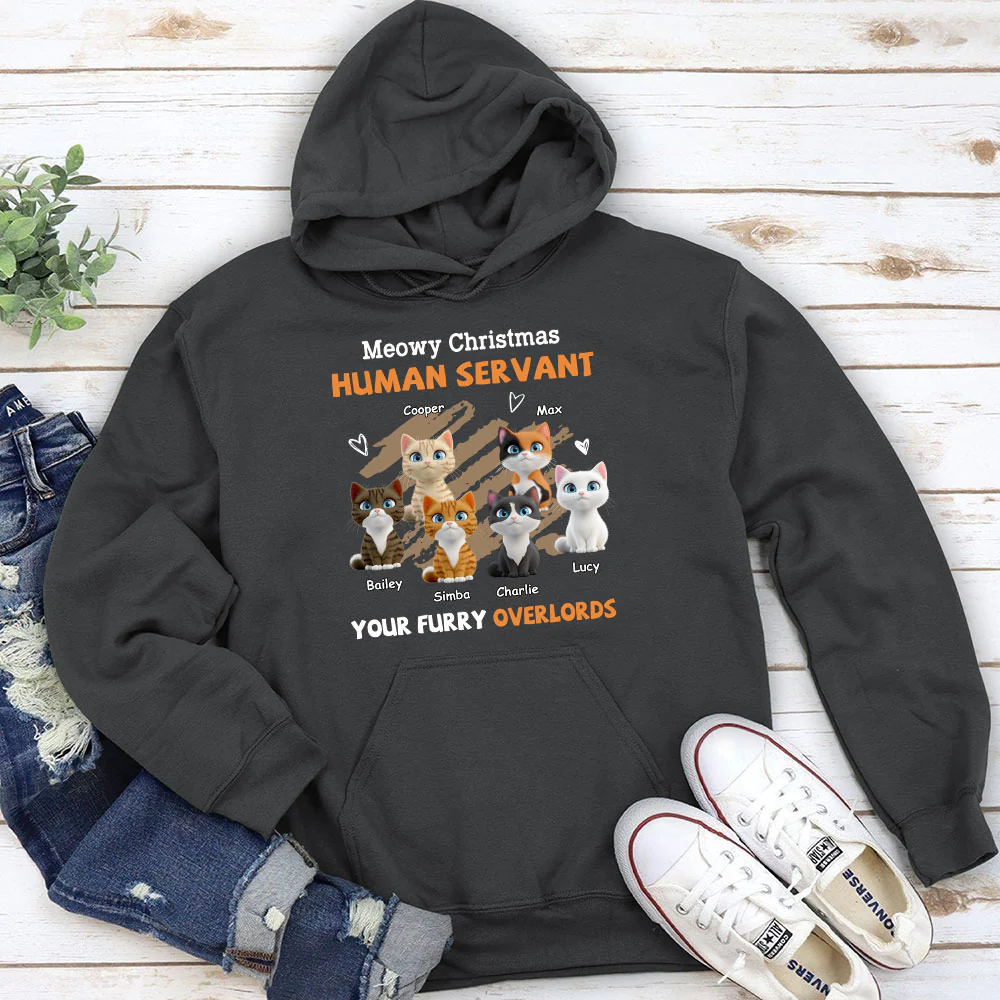 My Servant Cartoon - Personalized Custom Hoodie - Image 4