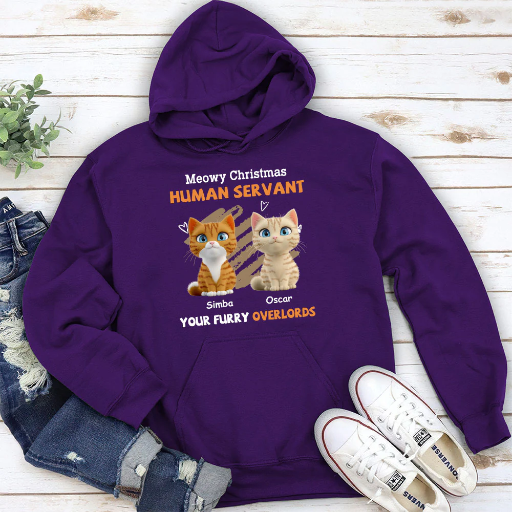 My Servant Cartoon - Personalized Custom Hoodie - Image 5