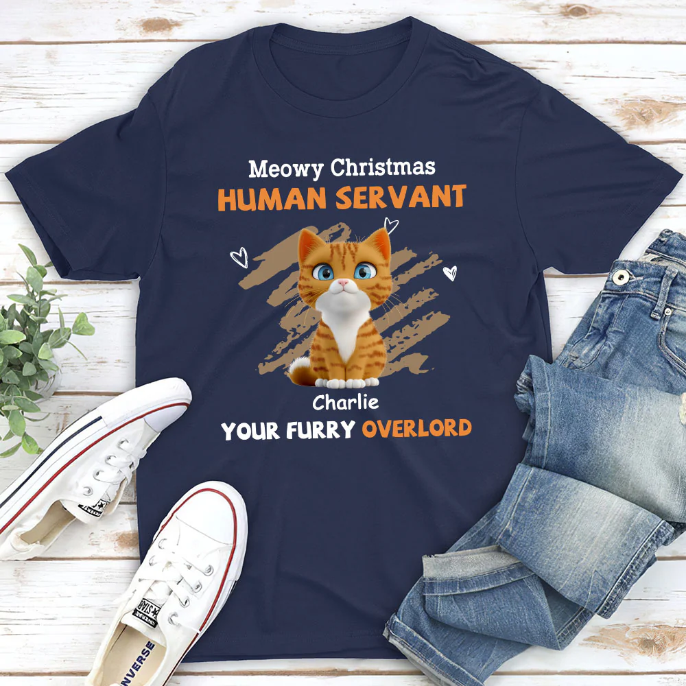 My Servant Cartoon - Personalized Custom Unisex T-Shirt - Image 2