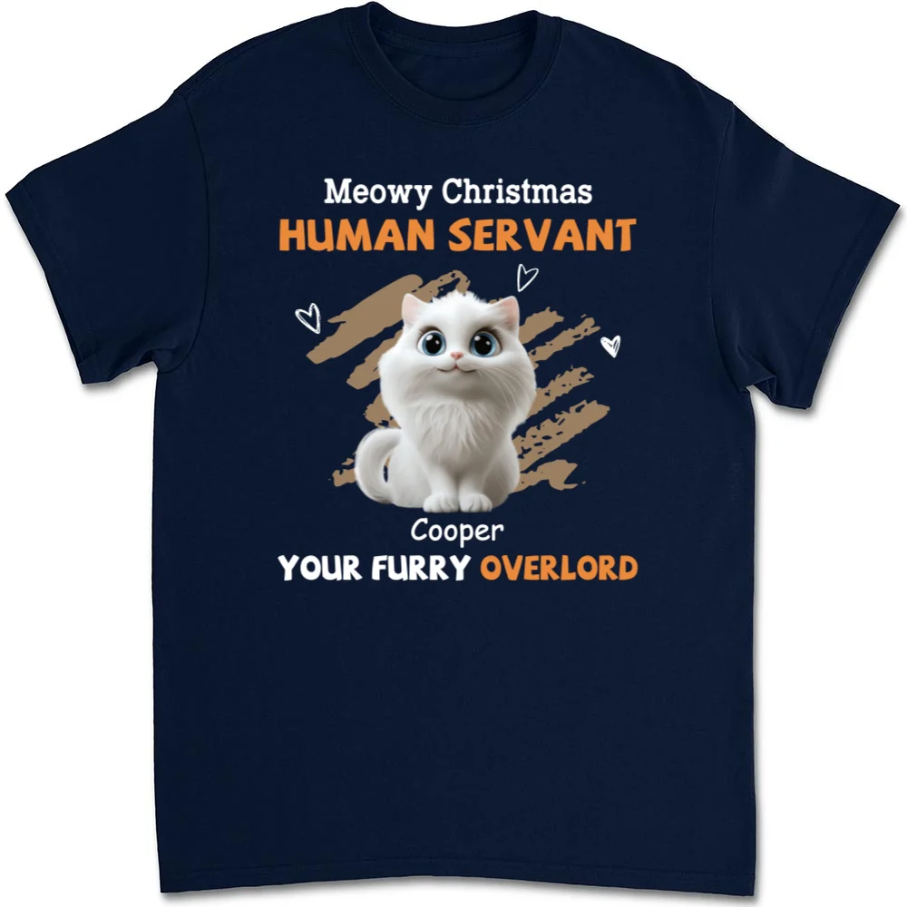 My Servant Cartoon - Personalized Custom Unisex T-Shirt - Image 7