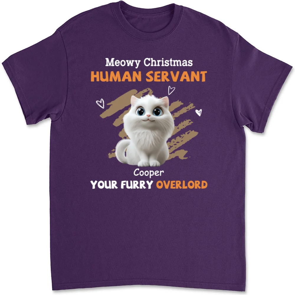 My Servant Cartoon - Personalized Custom Unisex T-Shirt - Image 9