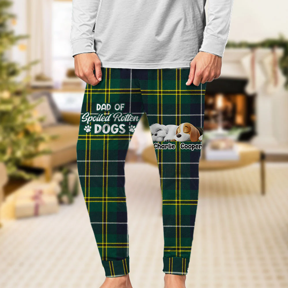 My Spoiled Dog - Personalized Custom Pajama Pants - Image 2