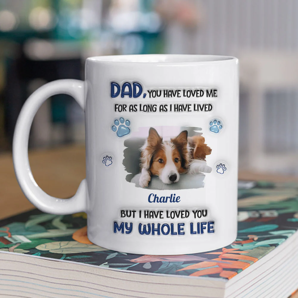My Whole Life Photo - Personalized Custom 3D Inflated Effect Mug - Image 2