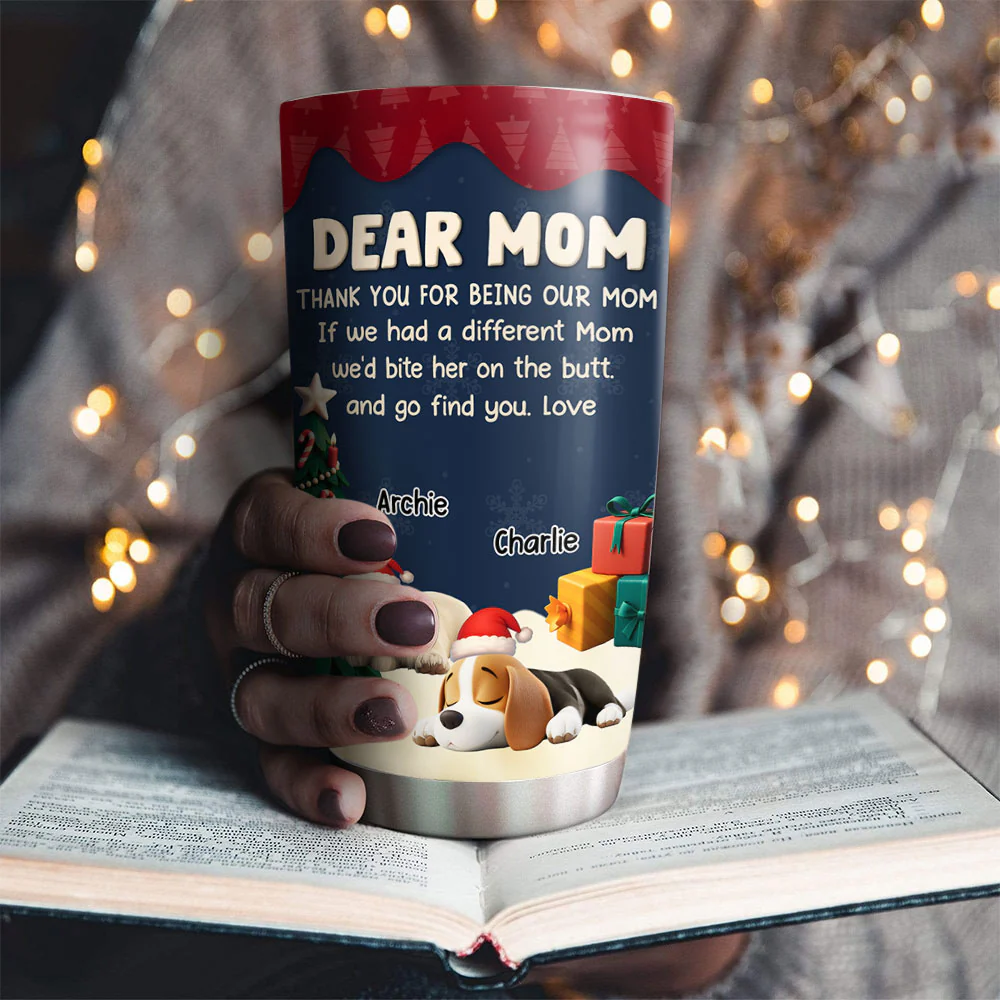 Never Have Another Dad Mom - Personalized Custom Tumbler - Image 3