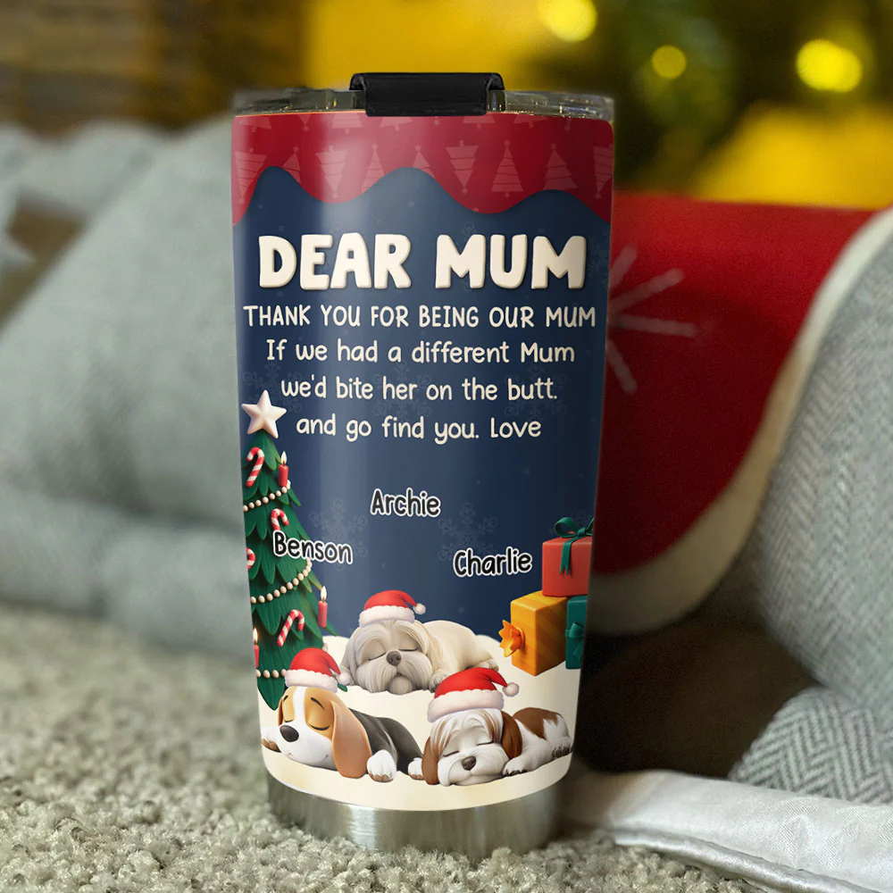 Never Have Another Dad Mom - Personalized Custom Tumbler - Image 4