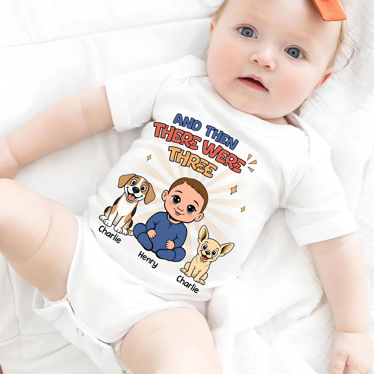 Newest Member - Personalized Custom Baby Onesie - Image 4