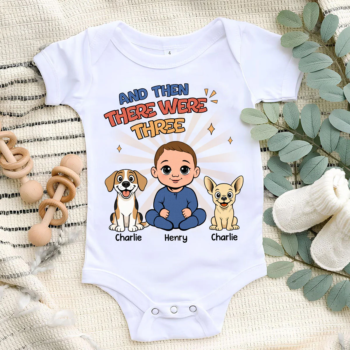 Newest Member - Personalized Custom Baby Onesie - Image 5
