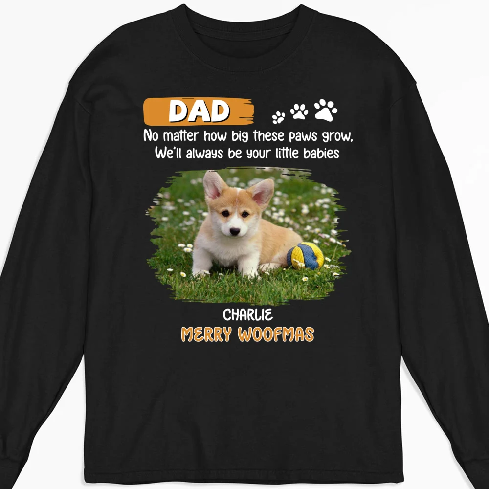 No Matter How Photo - Personalized Custom Long Sleeve T-shirt - Image 3