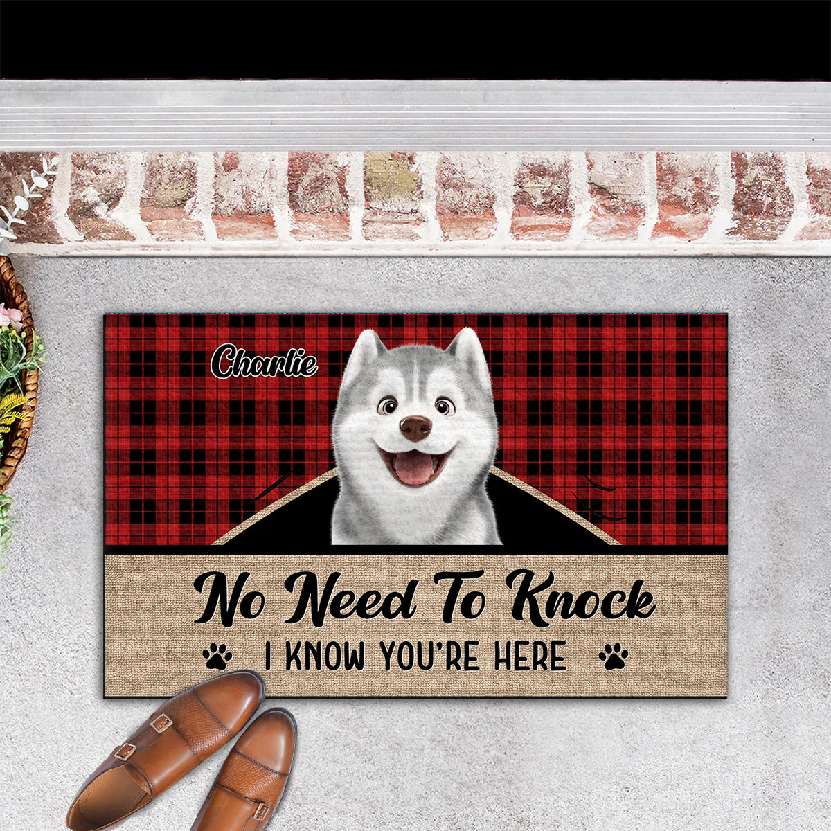 No Need - Personalized Custom Doormat - Image 2