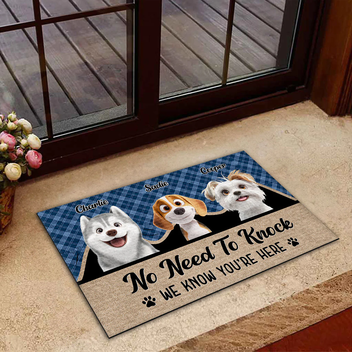 No Need - Personalized Custom Doormat - Image 4
