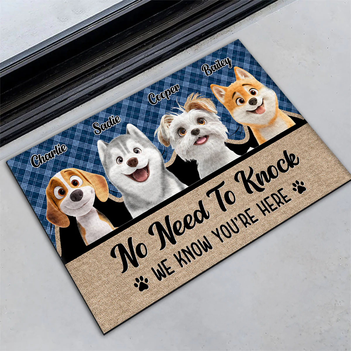 No Need - Personalized Custom Doormat - Image 5