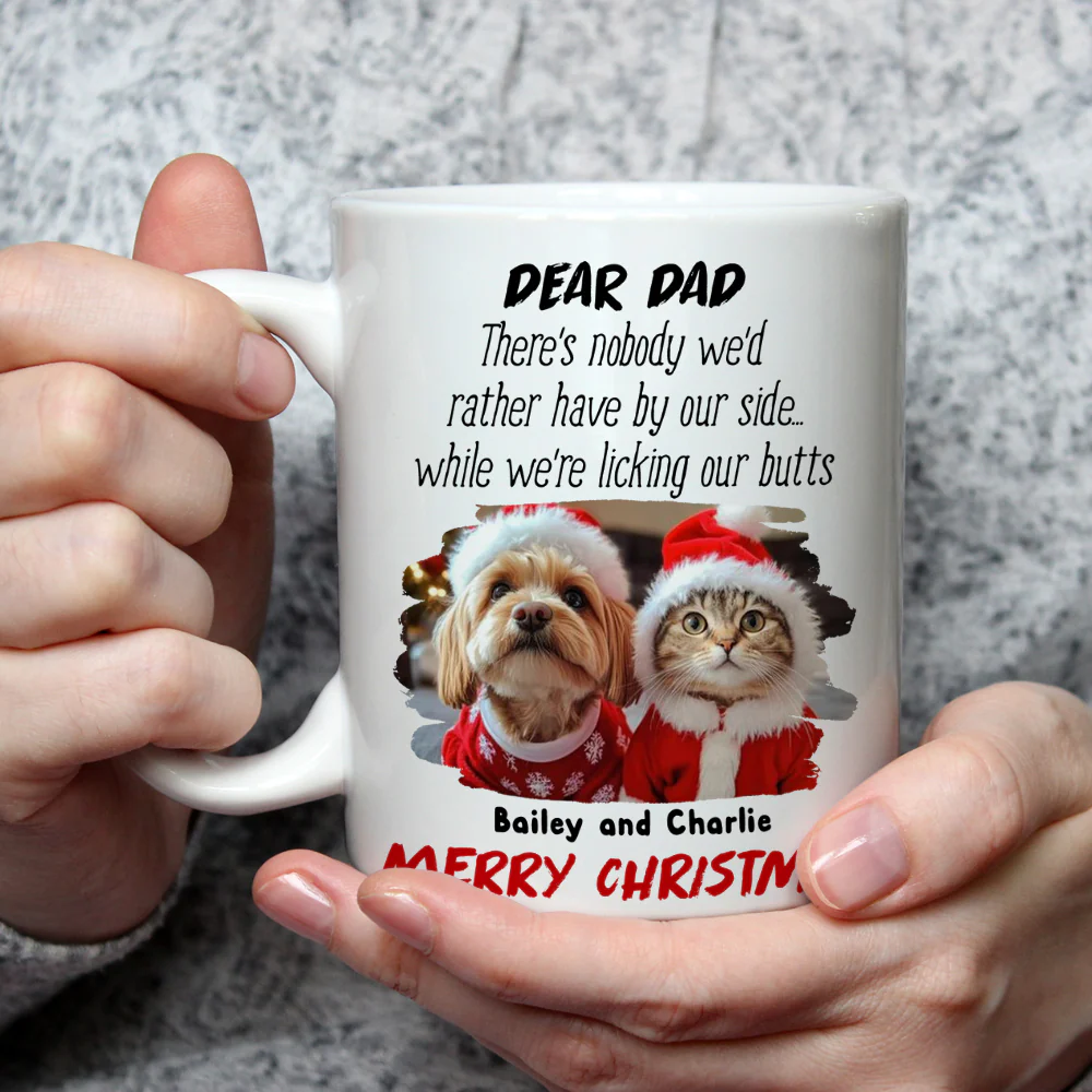 No One By Our Side Photo - Personalized Custom Coffee Mug - Image 3