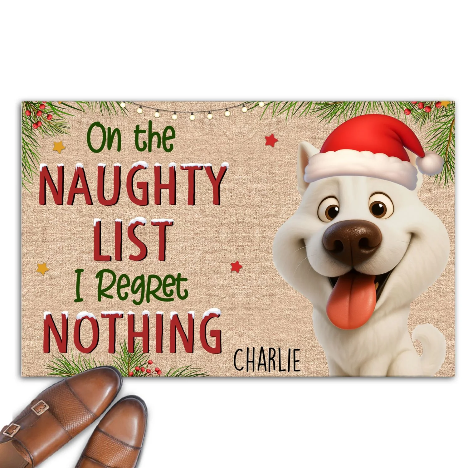 No Regret - Personalized Custom Doormat - Image 7