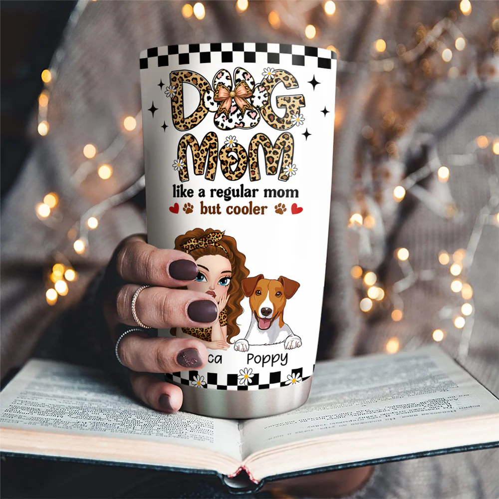 Not A Regular Mom - Personalized Custom Tumbler - Image 2