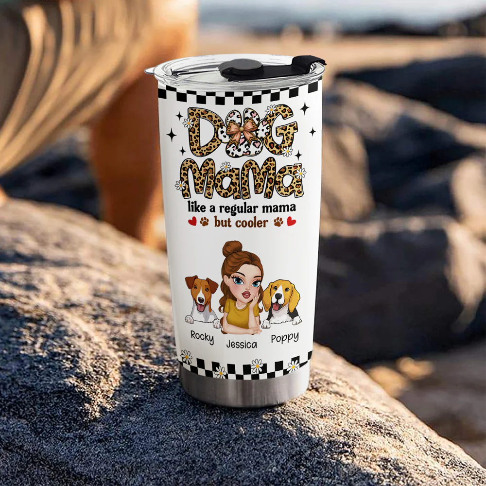 Not A Regular Mom - Personalized Custom Tumbler - Image 4