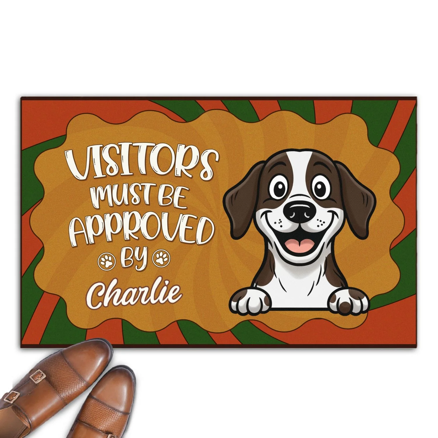 Not Any Knock Needed - Personalized Custom Doormat - Image 6