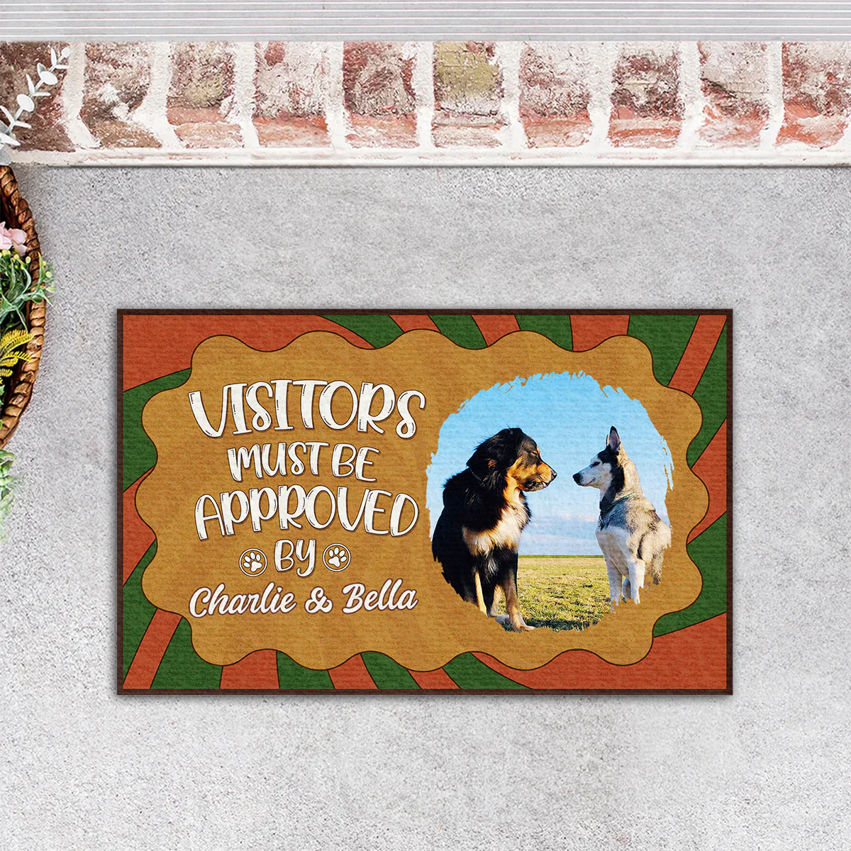 Not Any Knock Needed Photo - Personalized Custom Doormat