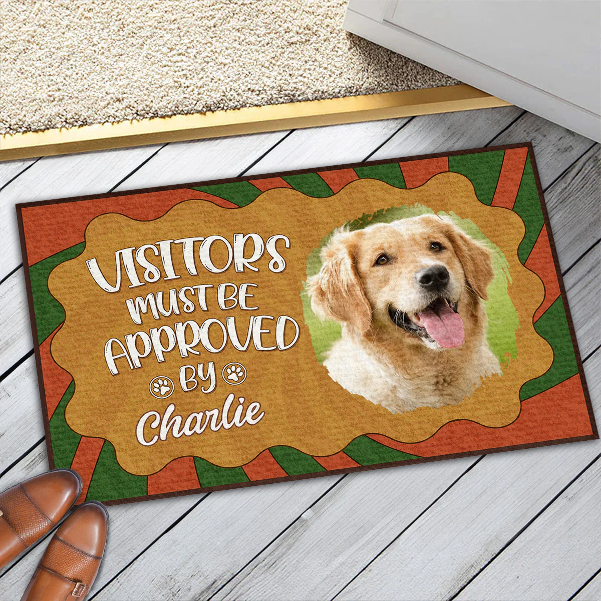 Not Any Knock Needed Photo - Personalized Custom Doormat - Image 2
