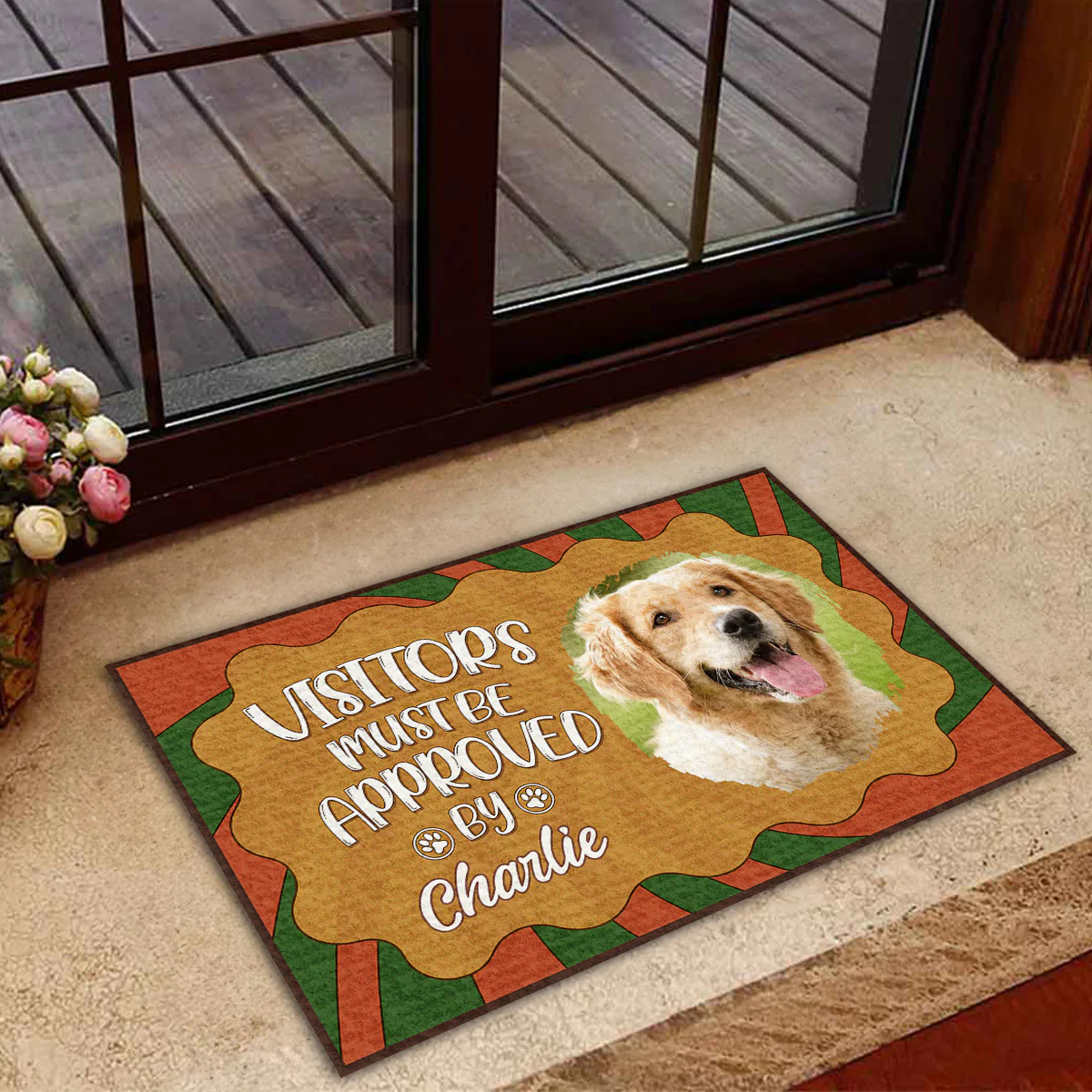 Not Any Knock Needed Photo - Personalized Custom Doormat - Image 3