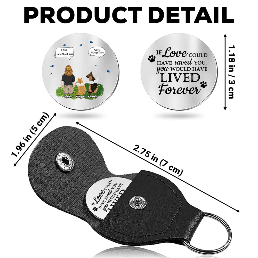 Not Even Love Could Save My Fur - Personalized Custom Pocket Hug - Image 5