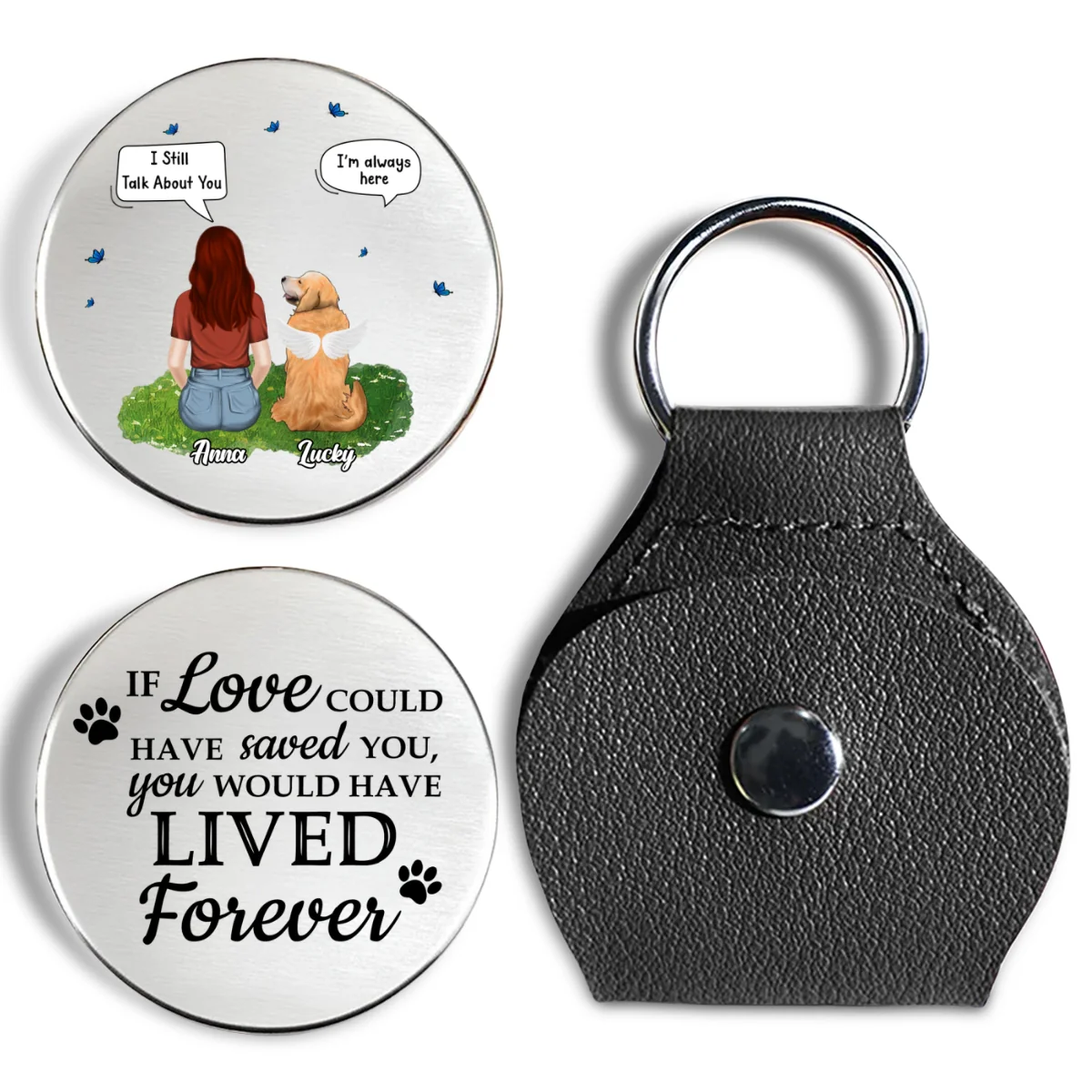 Not Even Love Could Save You - Personalized Custom Pocket Hug - Image 8