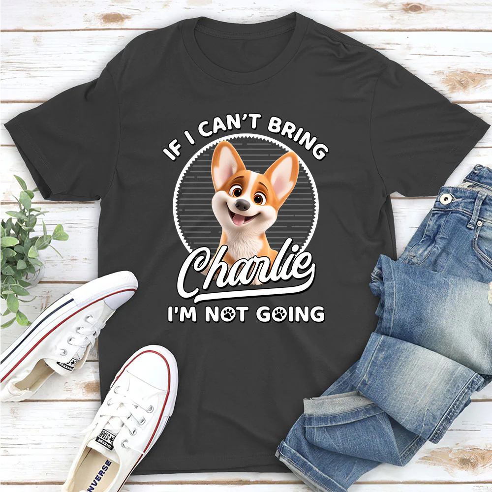 Not Going Without My Babies - Personalized Custom Unisex T-shirt - Image 2