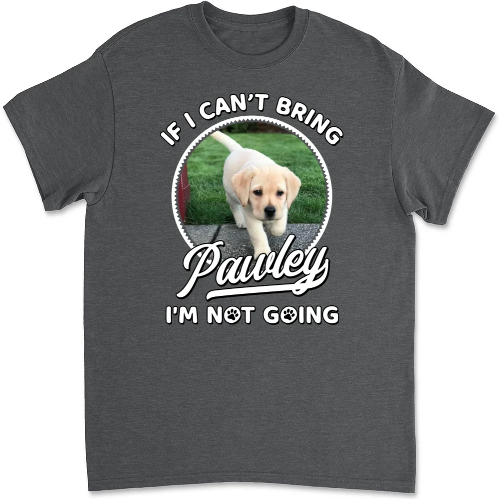 Not Going Without My Babies Photo - Personalized Custom Unisex T-shirt - Image 10
