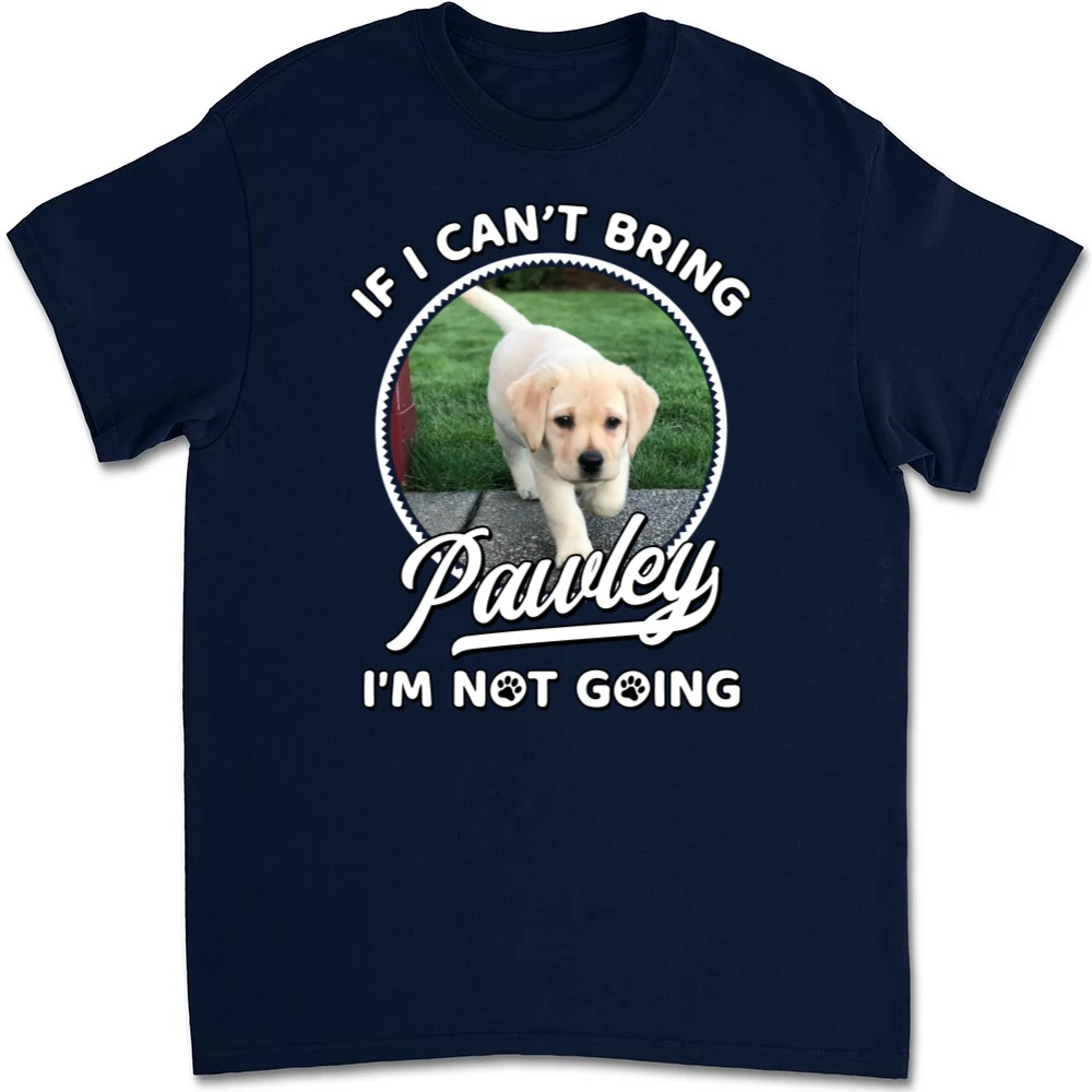 Not Going Without My Babies Photo - Personalized Custom Unisex T-shirt - Image 7