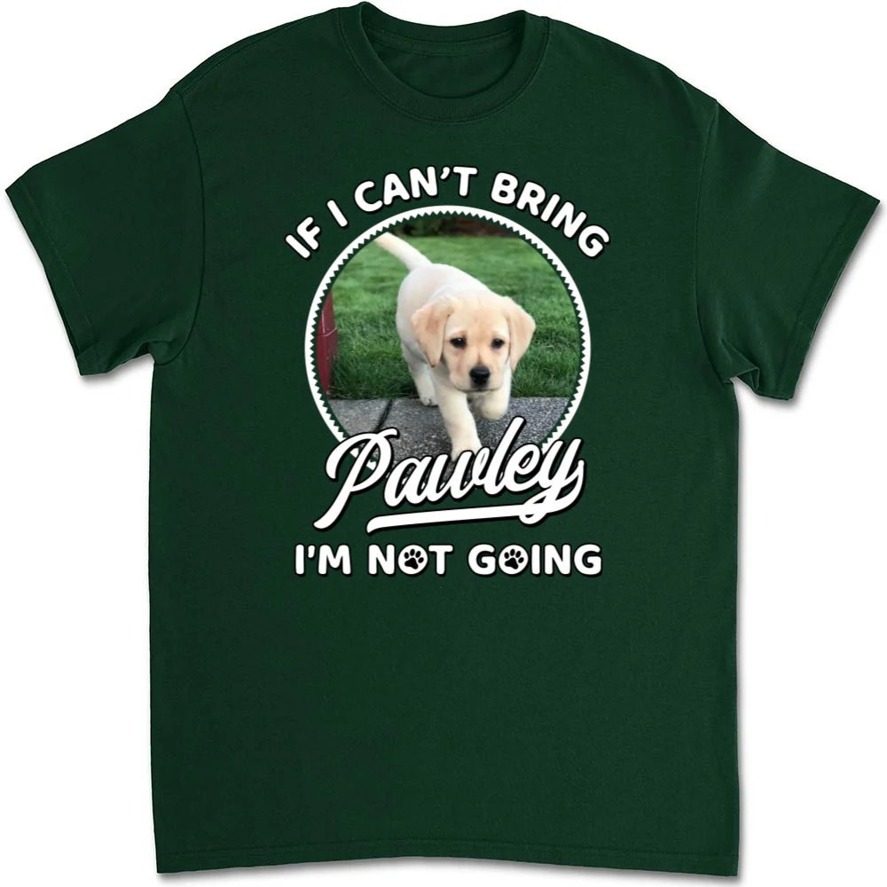 Not Going Without My Babies Photo - Personalized Custom Unisex T-shirt - Image 8