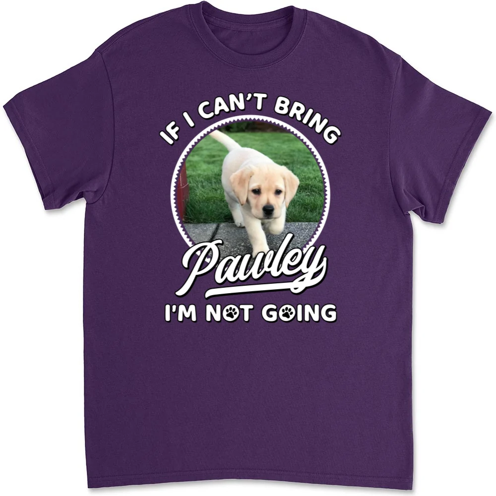 Not Going Without My Babies Photo - Personalized Custom Unisex T-shirt - Image 9